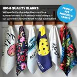 Microfiber Kitchen Towels for Sublimation Printing - 6 Pack