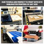 Microfiber Kitchen Towels for Sublimation Printing - 6 Pack