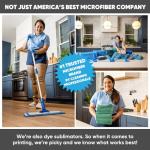 Microfiber Kitchen Towels for Sublimation Printing - 6 Pack