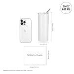 PYD Life 20 OZ Skinny Tumbler Blanks - 4 Pack
