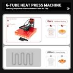 16x20 Auto Open Heat Press Machine for Sublimation
