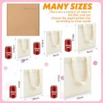 Mini Tote Bag Sublimation Blanks - 24 Pcs