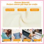 Mini Tote Bag Sublimation Blanks - 24 Pcs