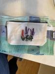 50 Pack Blank Canvas Cosmetic Bags for Sublimation