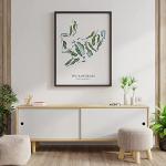 Nationcog TPC Sawgrass Golf Course Map Poster