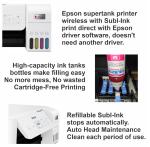 Epson Sublimation Printer & T-Shirt Maker Bundle