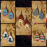 Palksky 50pcs Sublimation Earring Blanks Set