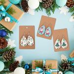 Palksky 50pcs Sublimation Earring Blanks Set