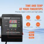 VEVOR 2 in 1 15x15 Sublimation Heat Press Combo