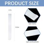 25 Blank Satin Sashes for Sublimation Printing