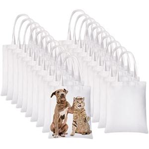 YOUKE OLA 20 Pack Sublimation Tote Bags