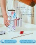 8 Pack 20oz Stainless Steel Sublimation Tumblers