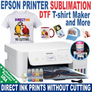 Epson Tank Sublimation Printer & DTF T-Shirt Bundle