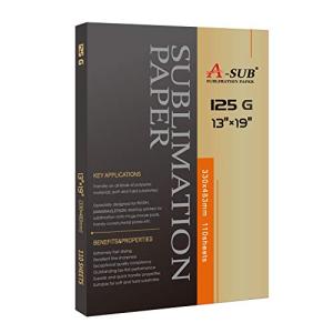A-SUB 13x19 Inch Sublimation Paper, 110 Sheets