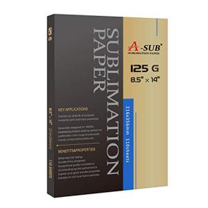 A-SUB 8.5x14" Sublimation Paper, 110 Sheets