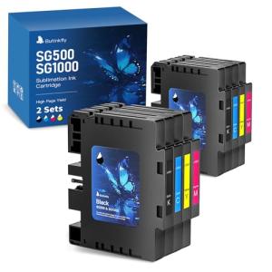 Sublimation Ink Cartridge for Sawgrass Printers (8 PK)