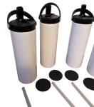 Set of 4 Blank 20oz Sublimation Tumblers