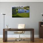 Florida Golf Course Canvas Wall Art Print