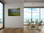 Florida Golf Course Canvas Wall Art Print