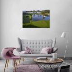 Florida Golf Course Canvas Wall Art Print
