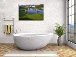 Florida Golf Course Canvas Wall Art Print