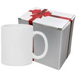 11oz Blank White Coffee Mugs - 12 Pack