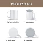 TANGLONG 15 oz Sublimation Coffee Mugs - Set of 12