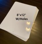 10 Aluminum Parking Sign Sublimation Blanks 8"x12