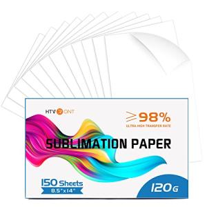 HTVRONT 150 Sheets Sublimation Paper 8.5x14