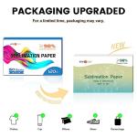 HTVRONT 150 Sheets Sublimation Paper 8.5x14