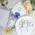 72 Pack Sublimation Keychain Blanks