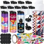 8 Pack 20 oz Stainless Steel Sublimation Tumblers