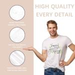 ORJ 2 Pack Unisex Sublimation T-Shirts, White