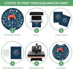 114-Piece DIY Sublimation Blanks Set