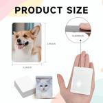 40 Pack Personalized Square Sublimation Magnet Blanks