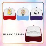 12-Pack Blank Sublimation Trucker Hats for Everyone