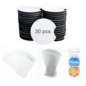 60PCS Round Sublimation Coaster Blanks Set