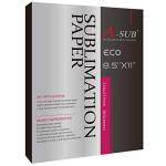 A-SUB 8.5x11 Sublimation Paper for Inkjet Printers