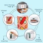 HTVRONT 8.5 x 11 Inch Sublimation Paper - 200 Sheets