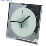 20pcs 7.8" Sublimation Blank Glass Frames with Clock