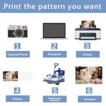 100 Pack Blank Aluminum Sublimation Business Cards