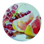 20-Pack Round Glass Cutting Boards for Sublimation