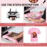 Joyclub 5 Pack Sublimation Blanks Polyester T-Shirts