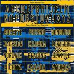 Custom Blue Graffiti Sublimation Soccer Team Jerseys