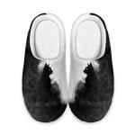 Customized Cat Pattern Slip-On Cotton Slippers