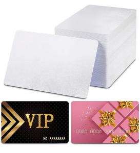 100 Pack Double-Sided Aluminum Business Card Blanks
