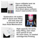 Epson DTF T-Shirt Printer Bundle with Subli Ink