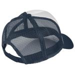 Gelante Sublimation Blank Trucker Hats - White/Navy