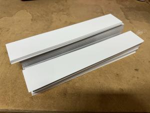 200 Dye Sublimation Blanks - 2”x12” Lot