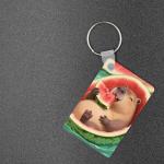 30 Double-Sided Sublimation Keychain Blanks